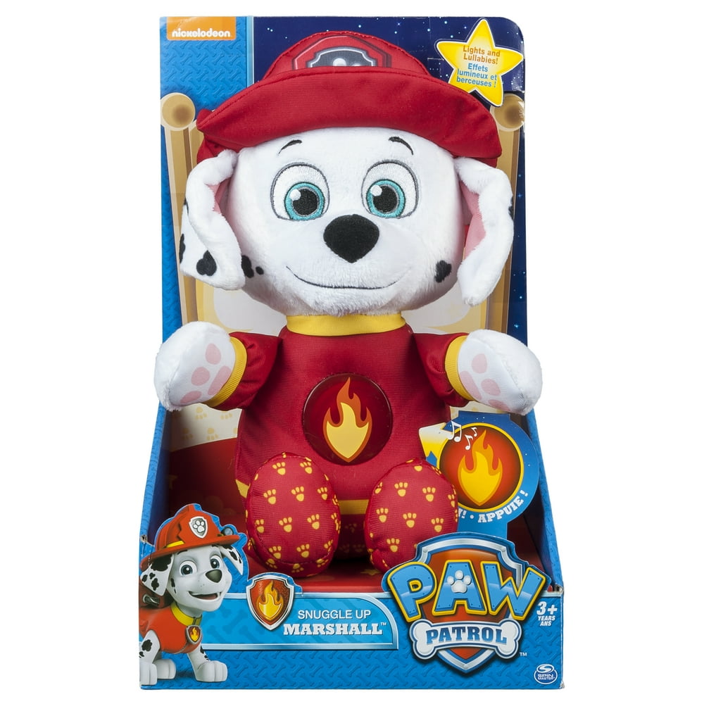 Paw Patrol Snuggle up Pup Marshall