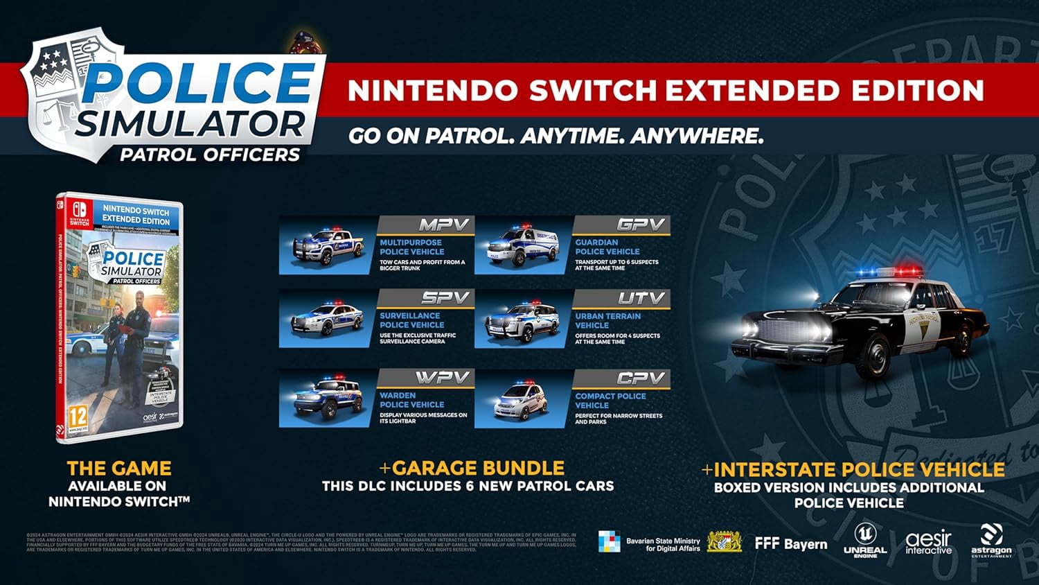 Police Simulator Patrol Officers Extended Edition - Switch ( European version )
