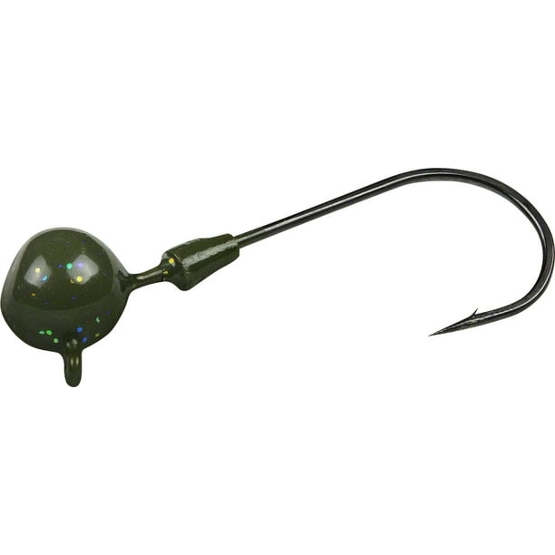 Bagley SJ18143 Shaky Jig Head 1/8 oz Green 6 Per Pack
