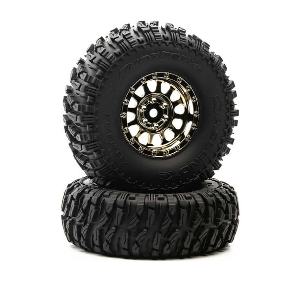Duratrax Class 1 Ascend CR C3 1.9 Blk/Chr 2 DTXC4072 RC Tire