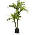 thumbnail image 1 of Open Box Maia Artificial Dracaena Plant 3.5 Feet Tall Tropical Palm Tree, 41", 1 of 9