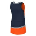 thumbnail image 3 of Girls Youth Colosseum Navy Illinois Fighting Illini Lollipop Park Cheer Two-Piece Set, 3 of 3