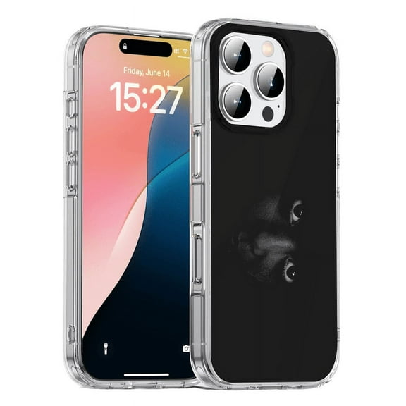 HZSY.Protective cell Phone Case for iPhone 16 - Printed Boy in the Dark