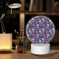 thumbnail image 6 of Balery Skull Daisy Pattern Acrylic Night Light Gift with 3 Color ModesTouch-Sensitive LED Lamp Perfect Gift for Mother's Day, Birthday, or Christmas, 6 of 9