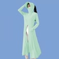 thumbnail image 6 of UV Protection Shirts for Women Sun Protection Shirt Women's Lightweight Breathable Sun Jacket for Cycling Camping Outdoor Activities with Zipper and Long Visor Ideal for Spring and Autumn, 6 of 10