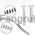 thumbnail image 2 of For Thread Tester Bolt Nut Screw Checker 26 Male Female Size Gauge, 2 of 3