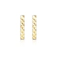 thumbnail image 1 of Boucles d'Oreilles Verticales en Or Jaune 14k, 1 of 1