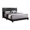 thumbnail image 2 of Newboti Furniture Stylish Black Contemporary Queen Bed 16377, 2 of 7