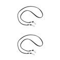 thumbnail image 3 of maskred PU Leather Shoulder Bag Strap Replacement Purse DIY Handbag Handle Black 119cm 2Set, 3 of 6