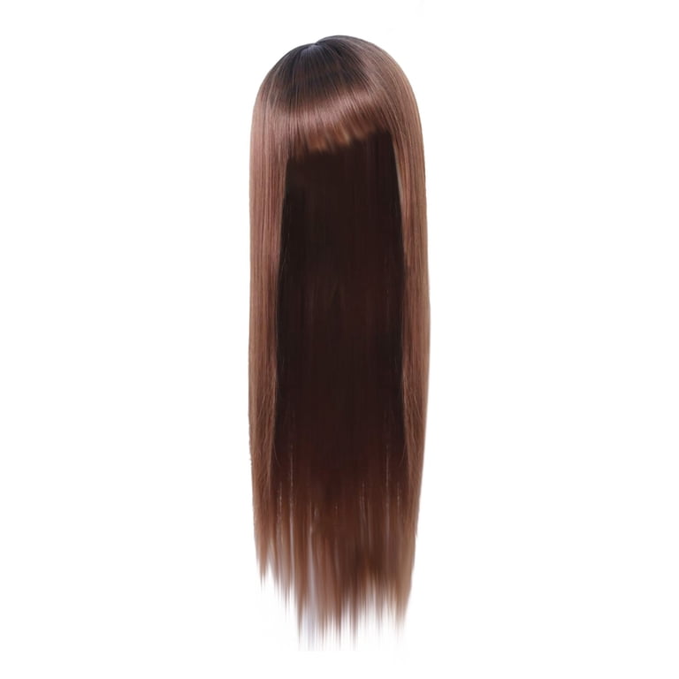 Ediodpoh Long Straight Hair Wig Natural Light Brown Remy  display picture 3