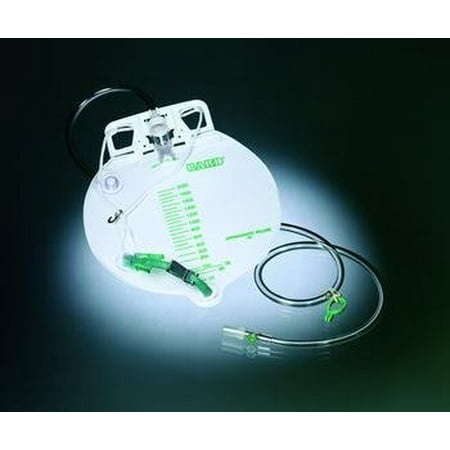 Bedside Drainage Bag Sterile Case (Bedside Drainage Bag - Sterile - 4000 cc, Two-hook Hanger (string) - 1 Each, Bard Bard Large Capacity Center Entry Urinary Drainage Bag 4000Ml.., By Bard Ship from)