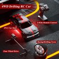 thumbnail image 6 of RC Car 1:16 High Speed Drift Vehicle, 4WD RC Truck, Fast RC Car with Two Rechargeable Batteries, 2 Tyres for Drifting/ Racing, Birthday Gifts for Adults and Boys, 6 of 10