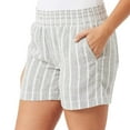 thumbnail image 5 of BRIGGS Ladies Linen Blend Shorts Womens PULL on Comfort Waistband NWT (1753531), 5 of 6