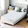 thumbnail image 1 of FDW Queen 12 Inch Medium-Firm Gel Memory Foam Mattress, CertiPUR-US Certified, in a Box, Pressure Relief, White, 1 of 7