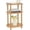Brown, variant on End Table with Charging Station, Small Oval Side Table for Small Spaces, Modern Accent Table Night Stand with Charging Station for Living Room, Bedroom, Natural