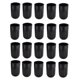 thumbnail image 1 of 20x Universal Black Car Auto Plástico Ruedas Neumático Válvula Tapa Antipolvo, 1 of 8