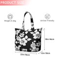 thumbnail image 4 of Pioneer Flower Floral Print Pattern Travel Tote Bags for Women Carry On,Large Weekender Bags for Women Travel,Multi Functional Duffle Bag for Work,Shopping,Sports, 4 of 5