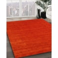 thumbnail image 3 of Ahgly Company Machine Washable Indoor Square Contemporary Red Area Rugs, 6' Square, 3 of 7