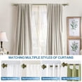 thumbnail image 6 of Urbanest Adjustable Double Curtain Rod Set Pila Manhattan Finials – 1″ Front & 5/8 Back Rod With Antique Brass Rod, 84–120 Inches, 6 of 6