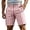 Pink, variant on BVnarty Men's Striped Relaxed Fit Swim Trunks with Compression Liner Quick Dry Board Shorts Beach Shorts with Pockets Green M