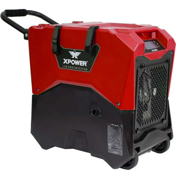 XPOWER XD-85LH-Red 145 Pint LGR Commercial Dehumidifier w/ Auto Purge Pump
