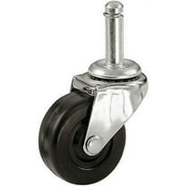 Shepherd Hardware 9192 2-Inch Stem Caster with 7/16-Inch Stem Diameter, 80-lb Load Capacity