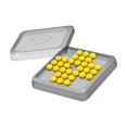 thumbnail image 2 of Juego de mesa solitario,Juego de mesa Solitario Juego de mesa Juego tradicional,Juego de mesa Peg Solitaire Juego de mesa de juego de ,Juego de mesa Solitario Clásico,Mesa de Amarillo, 2 of 10