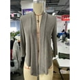 thumbnail image 6 of HA-EMORE Women's Casual Lightweight Open Front Cardigans Sheer Draped 3/4 Sleeve Cardigan, 6 of 7