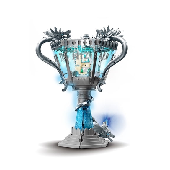 Honchoes The Goblet of Fire Building Set with Light Compatible with Lego Decor Gift for Adults 1169Pcs