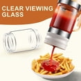 thumbnail image 6 of ZYXWVU High Borosilicate Glass Honey Bottle Dispenser No Drip Lid Jar Honey Storage Pot Modern Kitchen Serveware Durable Non Stick Container 350ml, 6 of 9