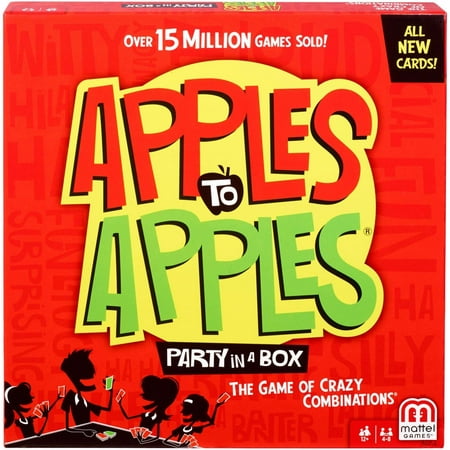 Apples to Apples Party in a Box Card Game for 4-8 Players Ages (Best Card Games For Kids)