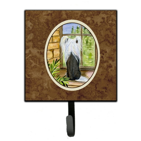 Carolines Treasures SS8121SH4 Chinese Crested Leash Holder or Key Hook, Small, Multicolor