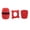 Red, variant on Microphone Foam Covers AntiRoll Rings Microphone Foam Windshield Windscreen For Professional Singers And Podcasters