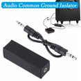 thumbnail image 2 of Audio Noise Filter Ground Loop Isolator Eliminate Car Electrical Noise For Car Stereo Radio MP3, 2 of 5