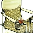 thumbnail image 2 of Creative Outdoor Collapsible Folding Chair with Adjustable Table Beach & Camping Chair, Earth Diamond, 2 of 9