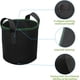 thumbnail image 3 of Paquete de 3 bolsas de cultivo de tomate, bolsas de cultivo con asas de tela de fieltro, bolsa de cultivo de plantas para tomates, flores, plantas y más, alternativa ideal a macetas de 7 galones JFHHH pequeña, 3 of 5
