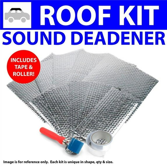 Zirgo High Performance Cooling Products Heat & Sound Deadener for Ford Truck 35-1941 Truck Roof Kit Plus Tape, Roller 13224CM2