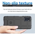 thumbnail image 4 of Durable Sturdy Phone Case for Motorola Moto E22, Heavy Duty Shockproof Slim Rugged Phone Case Bumper Rugged Cover for Motorola Moto E22i/E22 HD Black, 4 of 7
