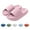 Pink, variant on Cloud Slide Sandal for Women and Men, Pillow Slippers Thicken Sole Slide, Shower Bathroom Slides Sandals, Slides Super Comfy Soft Foam Slip-Resistant Slides