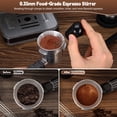 thumbnail image 5 of 51mm Espresso Accessories Kit, Dual Head Coffee Leveler, WDT Tool and Dosing Funnel Set For Delonghi 51 mm Espresso Machines & Portafilters, 5 of 7