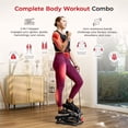 thumbnail image 3 of Máquina de Escaladora Sunny Health & Fitness 2 en 1 Total Body Smart Stepper SF-S0978SMART, 3 of 7
