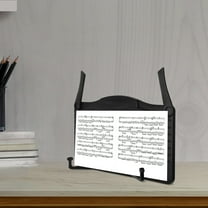 KONTONTY Music Book Stand Keyboard Book Holder Sheet Music Stand Reading Rest Book Holder Rack For Books Music Scores Recipe Textbook Cookbook