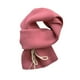 thumbnail image 4 of Bufanda elegante y suave para mujer, regalo de otoño, color liso, resistente al viento y al clima. Rosa, 4 of 9