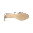 thumbnail image 4 of Stuart Weitzman Soiree Sleek 75 Satin Sandal, 10, Silver, 4 of 4