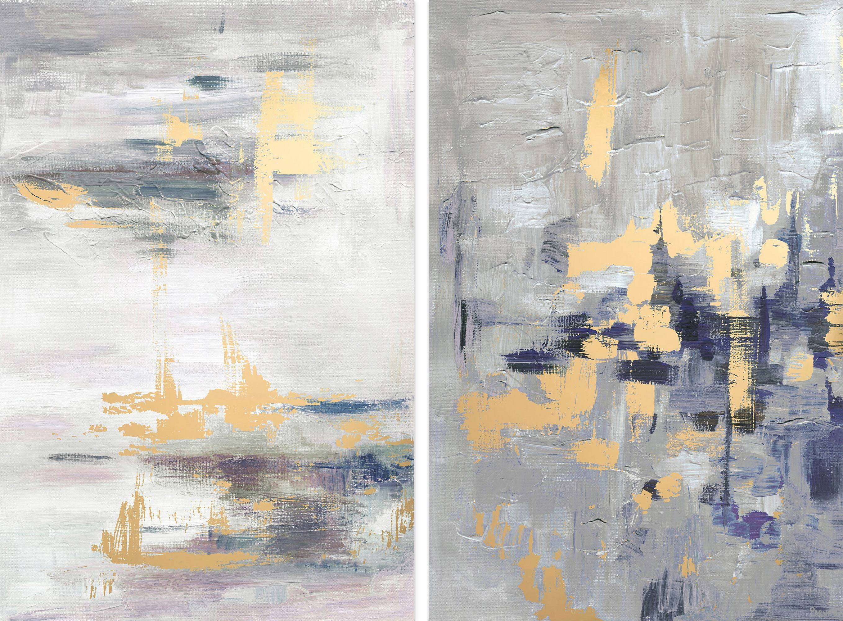 Fading Glow Diptych