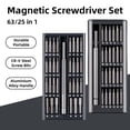 thumbnail image 2 of Screwdriver Set Magnetic Screw Driver Kit Bits Precision Electric Xiaomi Iphone Computer Tri Wing Torx ScrewdriversSmall qym unisex, 2 of 2