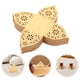 thumbnail image 2 of KAKOWELY 50 cajas huecas para bombones, cajas decorativas para dulces, elegantes envoltorios de trufas con flores para fiestas, festivales, bodas y cumpleaños., 2 of 4