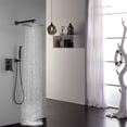 thumbnail image 3 of Freestanding Tub Faucet Replacement 10 inch Shower Head Bathroom Luxury Rain Mixer Shower Complete Combo Set Wall Mounted,Freestanding Tub Faucet Installation, 3 of 9