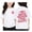 White, variant on Hiijoy Big Girls T Shirt Letter Print Short Sleeve Relaxed Fit T-Shirt, Sizes 3-13