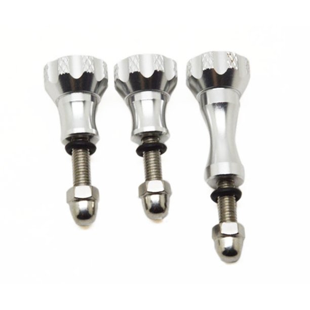 Perilla de pulgar colorida corta larga CNC perno de aluminio tuerca de repuesto para cámara GoPro Hero 1/2/3 3 Piezas Sweethay PJ7572-02